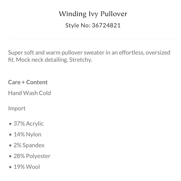 SOLD // Free People Winding Ivy Sweater - Picture 3 of 3